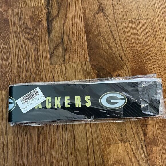 Green Bay Packers threshold protector in Black, yellow and Green set of 4 NWT - Picture 5 of 12